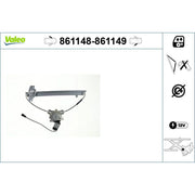 Valeo Electric Window Regulator Lifter Right Front 861149 OE 6980135100