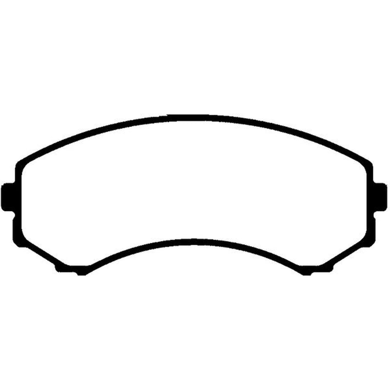 Abtex Front Brake Pad Set PLU3947