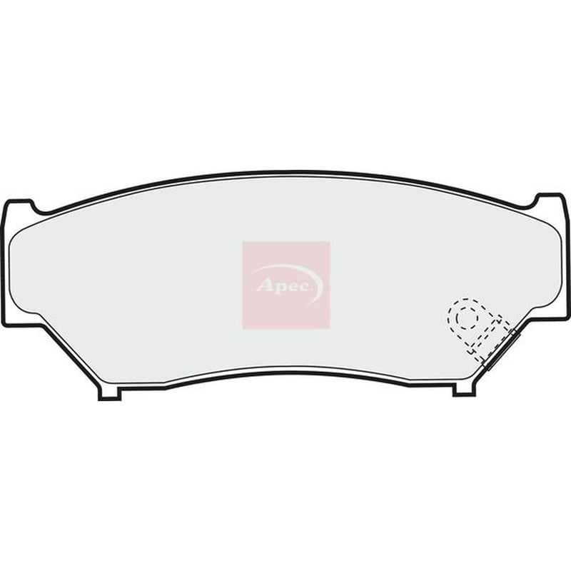 Apec Front Brake Pad Set PAD844