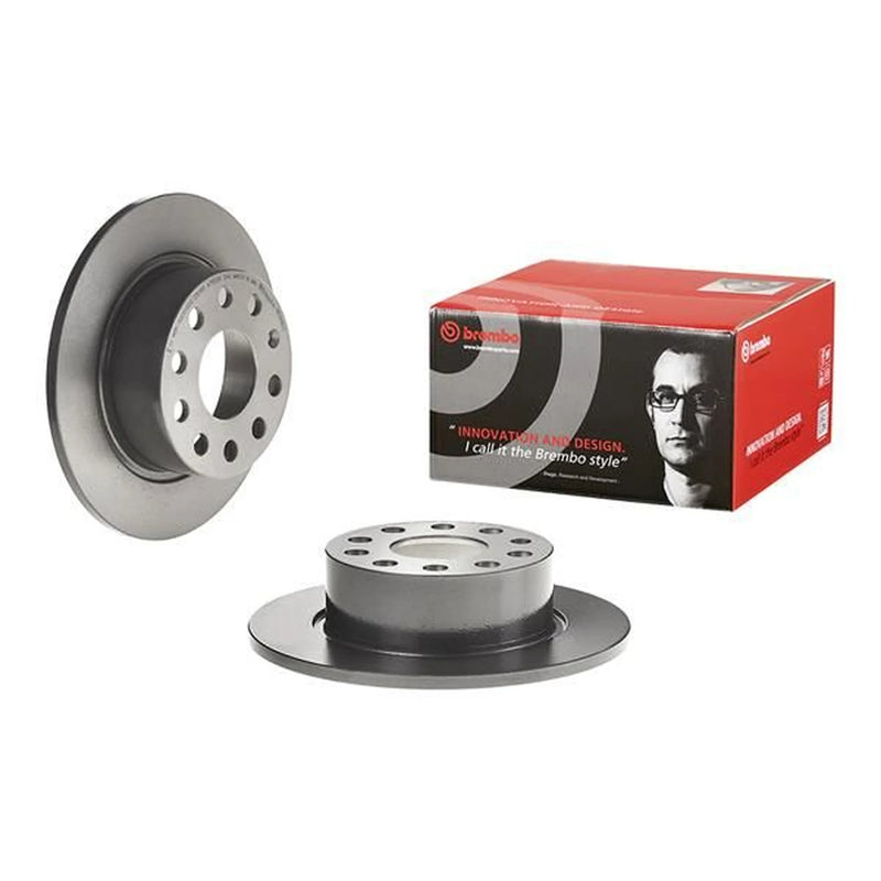 Brembo 2 x Rear Brake Discs 08.D616.11