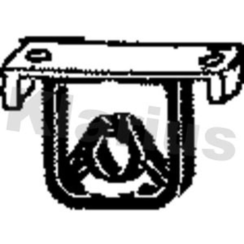 Klarius Exhaust System Mount Rubber 420442