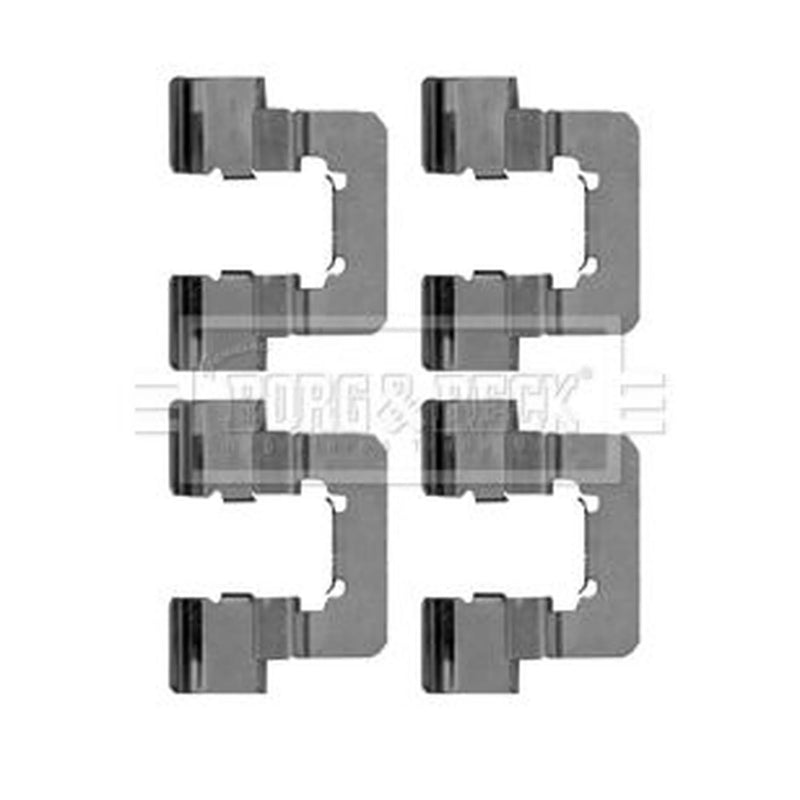 Borg & Beck Brake Pad Accessory Fitting Kit Rear BBK1257