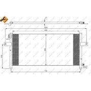 NRF Air Conditioning Condenser 35380