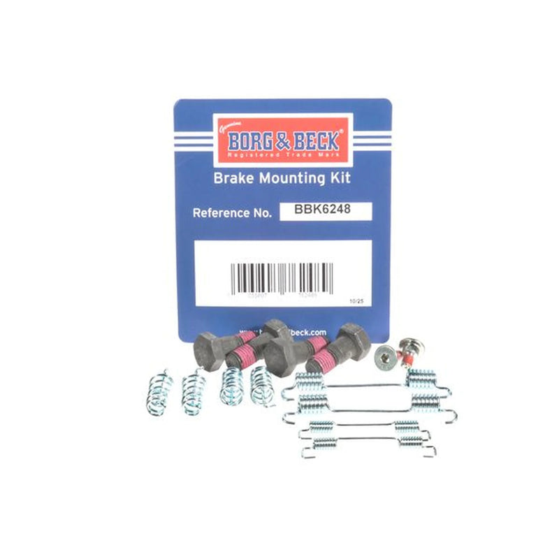 Borg & Beck Parking Brake Shoe Accessory Kit Rear BBK6248