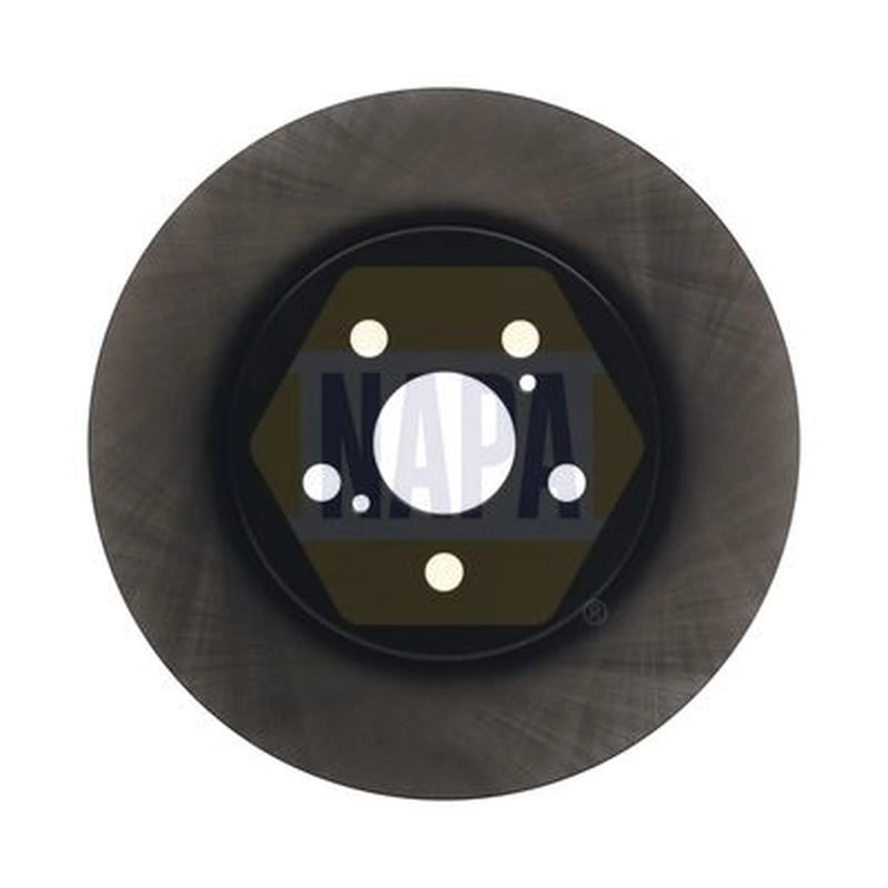 NAPA 2 x Solid Rear Brake Discs NBD5646