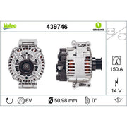 Valeo Car Alternator 12V 439746