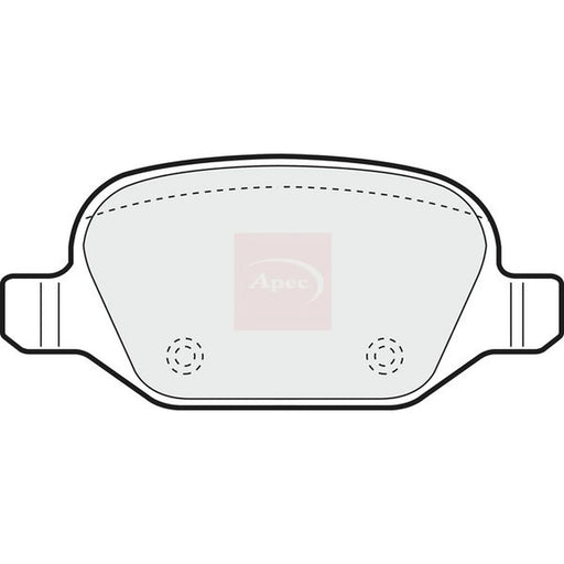 Apec Rear Brake Pad Set PAD1309