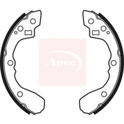 Apec Brake Shoe Set Axle Kit SHU668
