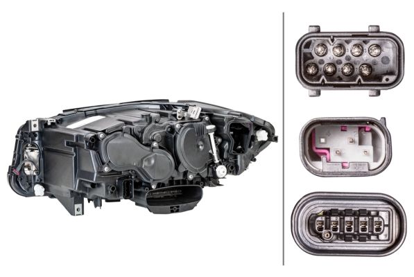 Hella Headlight Headlamp LED Right