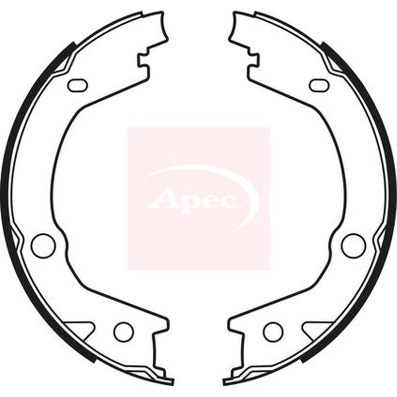 Apec Parking Brake Shoe Set SHU763