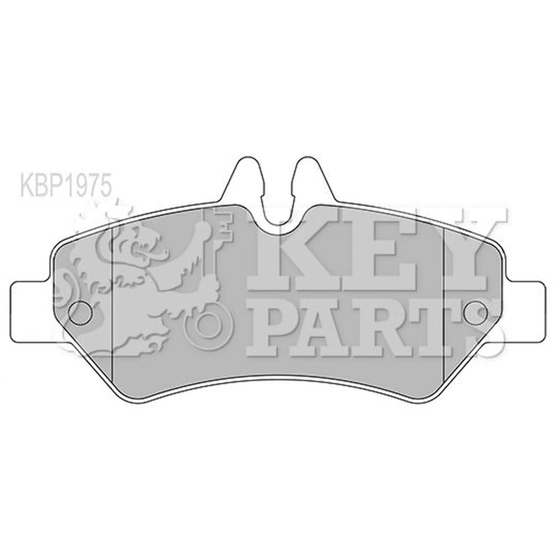 Key Parts 4 x Rear Brake Pad Set KBP1975