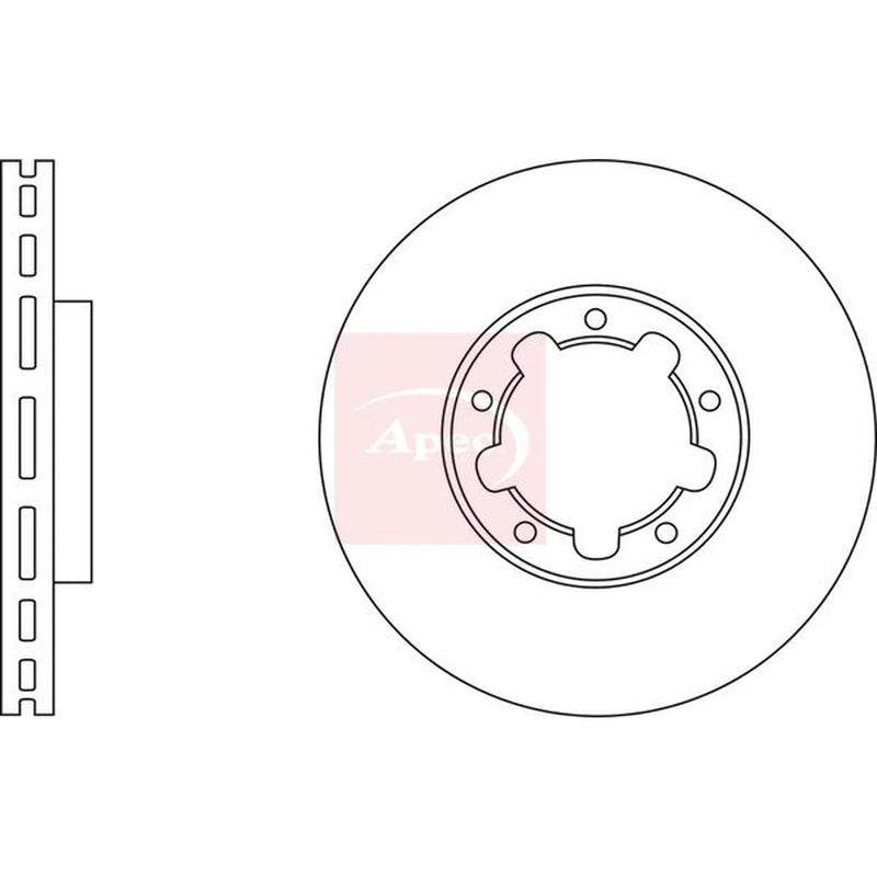 Apec Front Brake Discs DSK2904