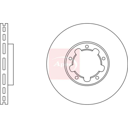 Apec Front Brake Discs DSK2904