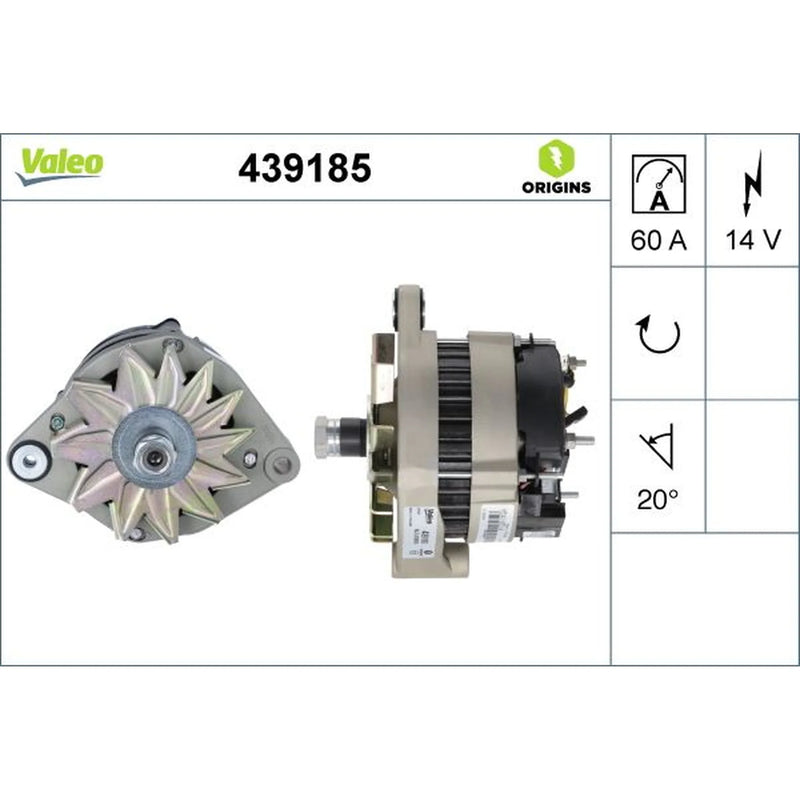 Valeo Car Alternator 12V 439185