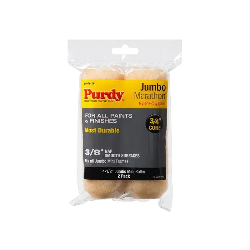 Purdy® Marathon™ Jumbo Mini Roller Sleeve 114 x 19mm (4.1/2 x 3/4in) (Pack 2)