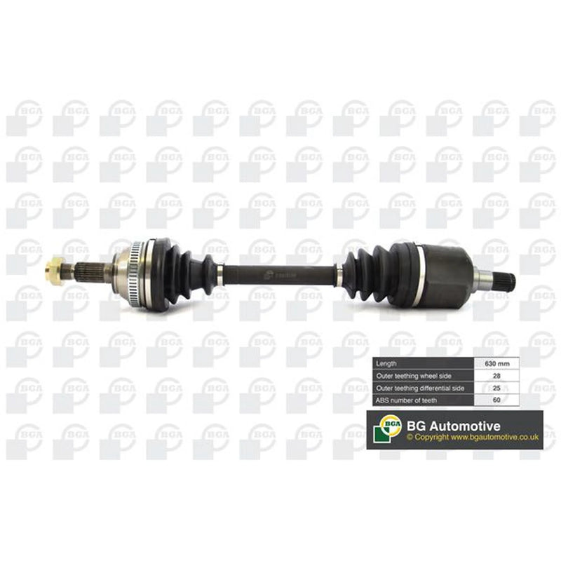 BGA CV Drive Shaft Driveshaft Front Left DS7513L