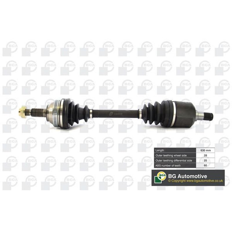 BGA CV Drive Shaft Driveshaft Front Left DS7513L