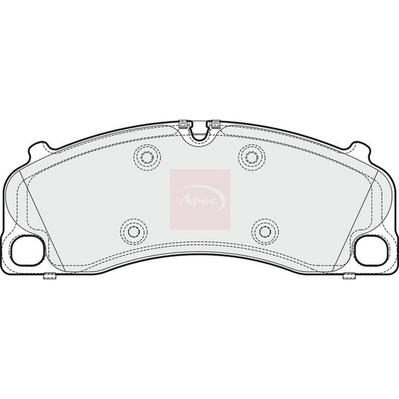 Apec Front Brake Pad Set PAD1904