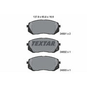 Textar Front Brake Pad Set 2450101