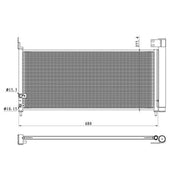 NRF Air Conditioning Condenser 350423
