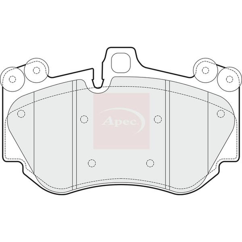 Apec Front Brake Pad Set PAD1483