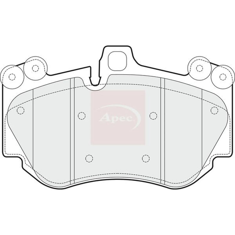 Apec Front Brake Pad Set PAD1483
