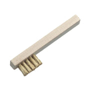 Lessmann Spark Plug Brush 2 Row Brass Wire - 125.111