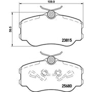 Mintex Brake Pad Set MDB3371