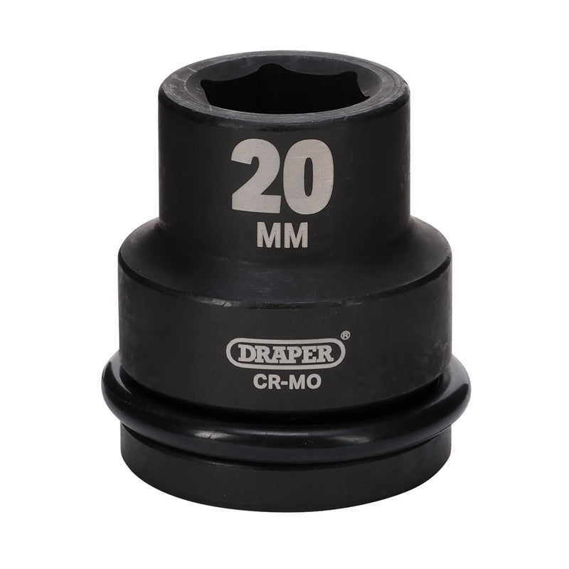 Draper Expert Impact Socket 20mm 3/4" Drive Hi-TORQ®