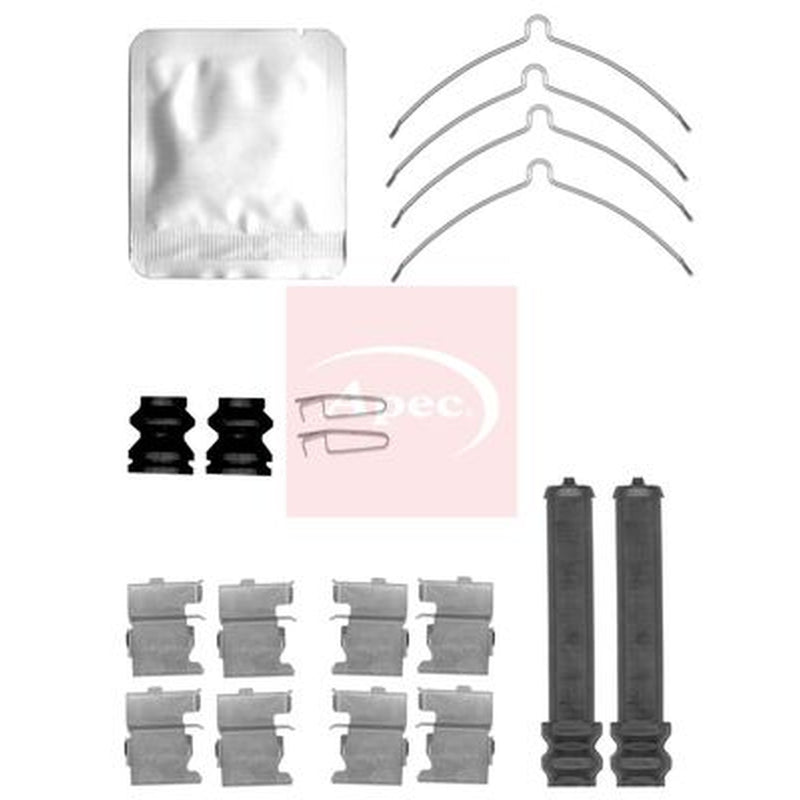 Apec Brake Pad Accessory Fitting Kit Front KIT1562