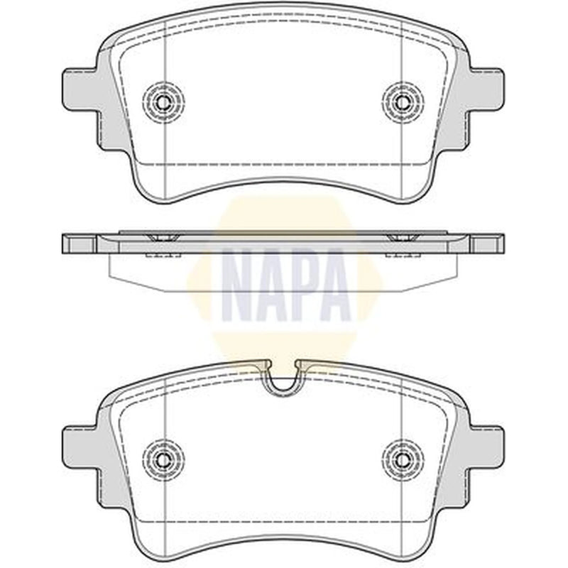 NAPA Rear Brake Pad Set NBP1902