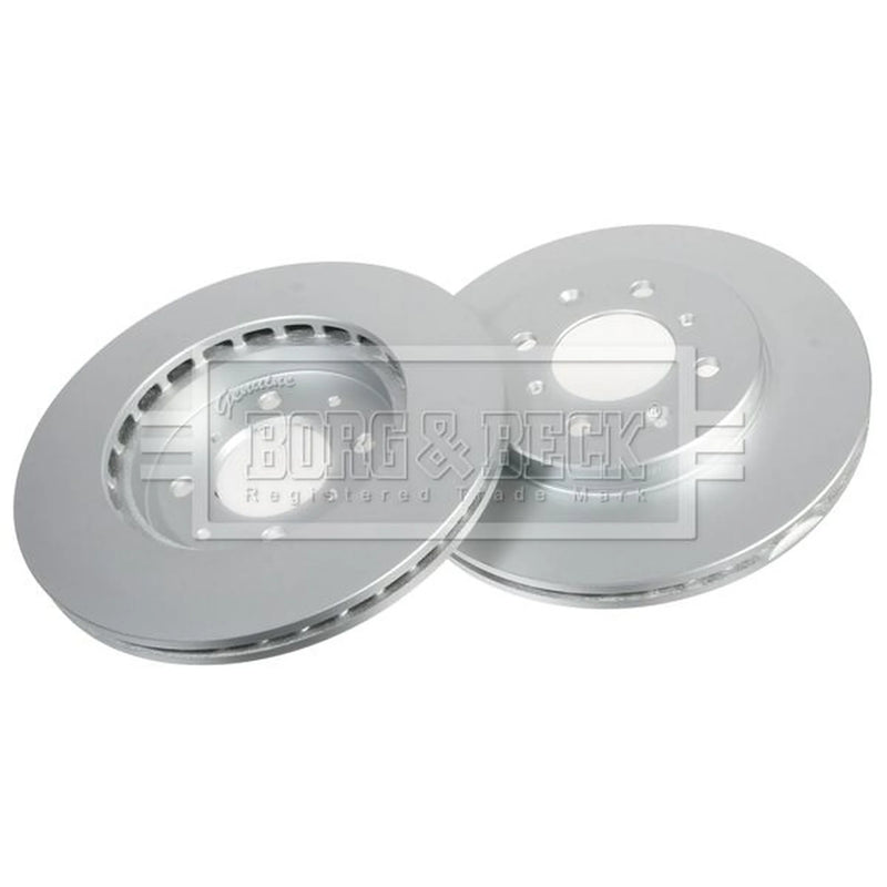 Borg & Beck 2 x Vented Front Brake Discs BBD4716