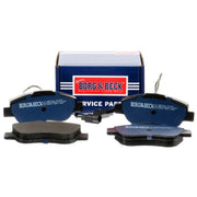 Borg & Beck 4 x Front Brake Pad Set BBP2416