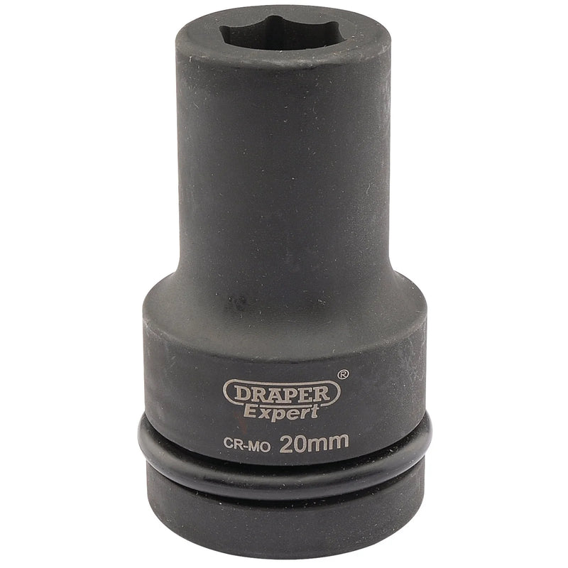 Draper HI-TORQ® 6 Point Deep Impact Socket, 3/8" & 1" Sq. Dr.