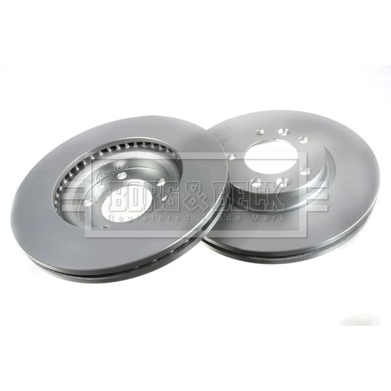 Borg & Beck 2 x Vented Front Brake Discs BBD4443