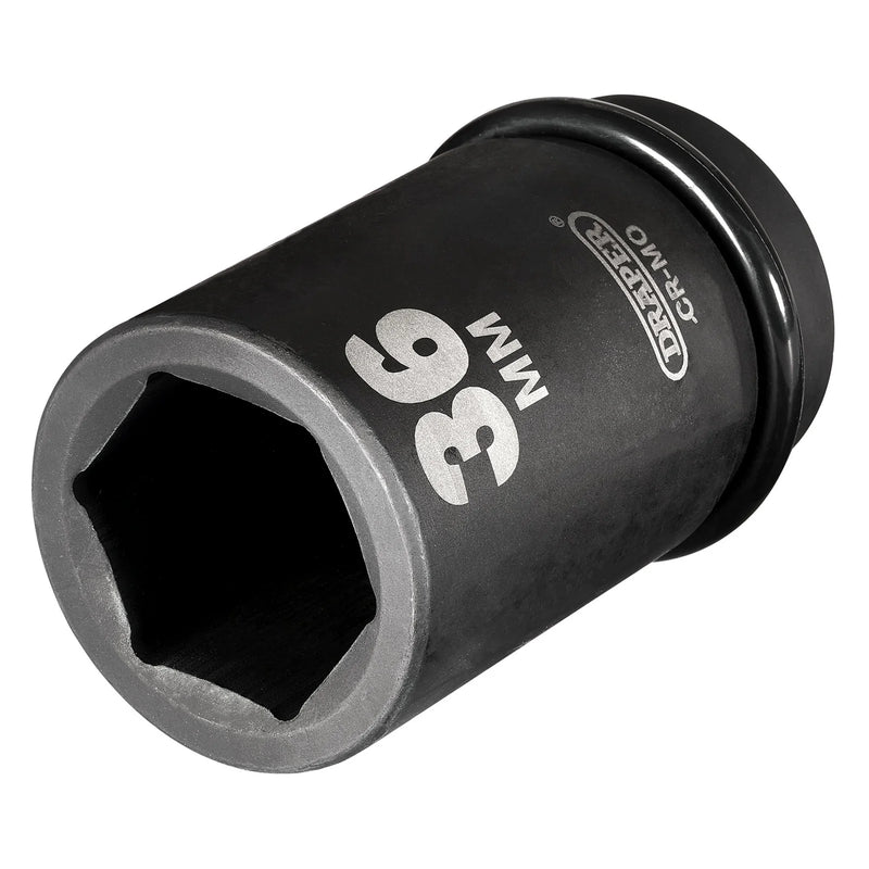 Draper HI-TORQ® 6 Point Deep Impact Socket, 3/8" & 1" Sq. Dr.