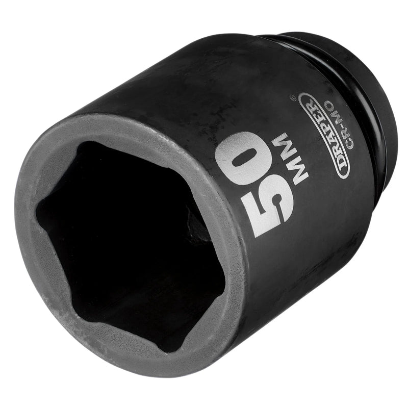 Draper HI-TORQ® 6 Point Deep Impact Socket, 3/8" & 1" Sq. Dr.