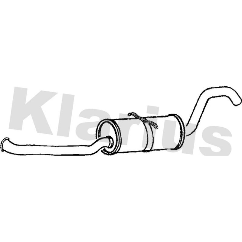 Klarius Box With Centre Pipe Centre VO213Q