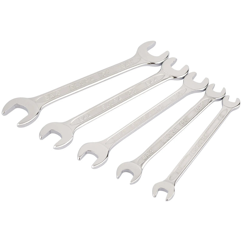 Elora Midget BA Open End Spanner Set 5 Piece