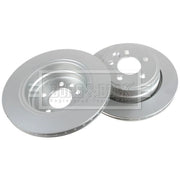 Borg & Beck 2 x Vented Rear Brake Discs BBD5377
