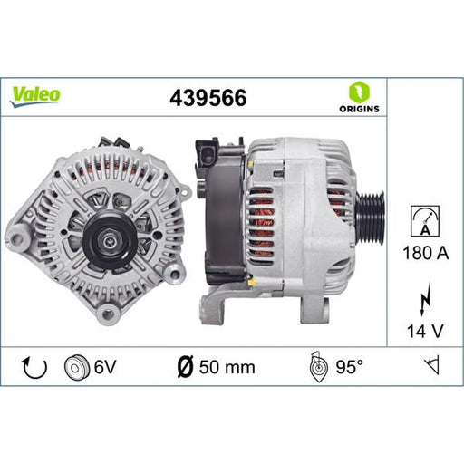 Valeo Car Alternator 12V 439566