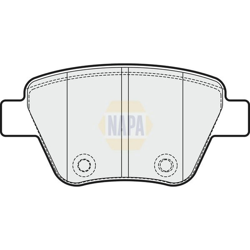 NAPA Rear Brake Pad Set NBP1134