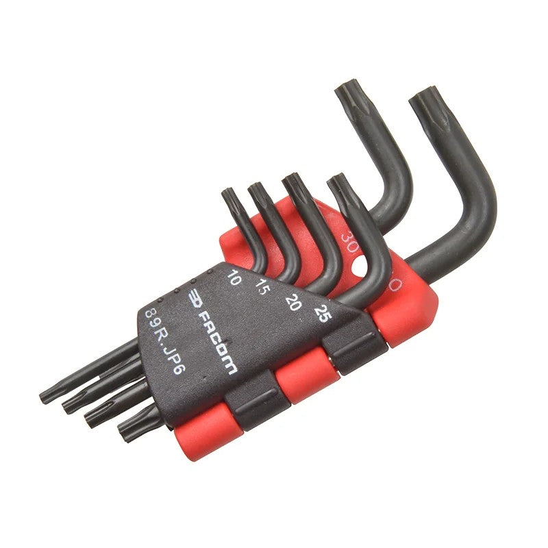 Facom 89R.JP6 ResisTORX Hexagon Key Set of 6 (TX10 - TX40) - 89R.JP6