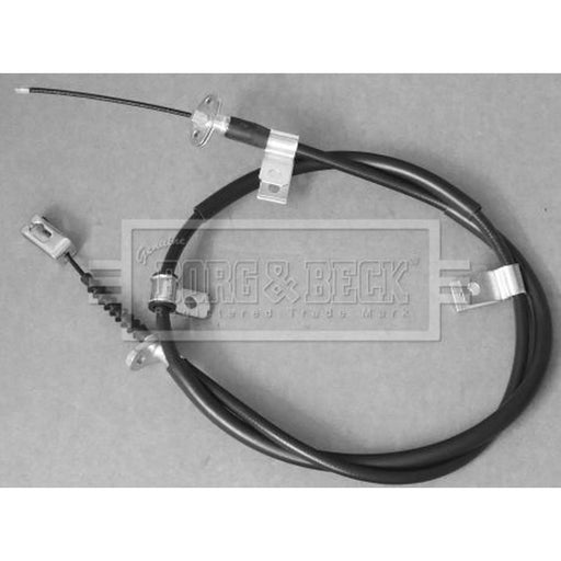 Borg & Beck Handbrake Cable Right Rear BKB3421