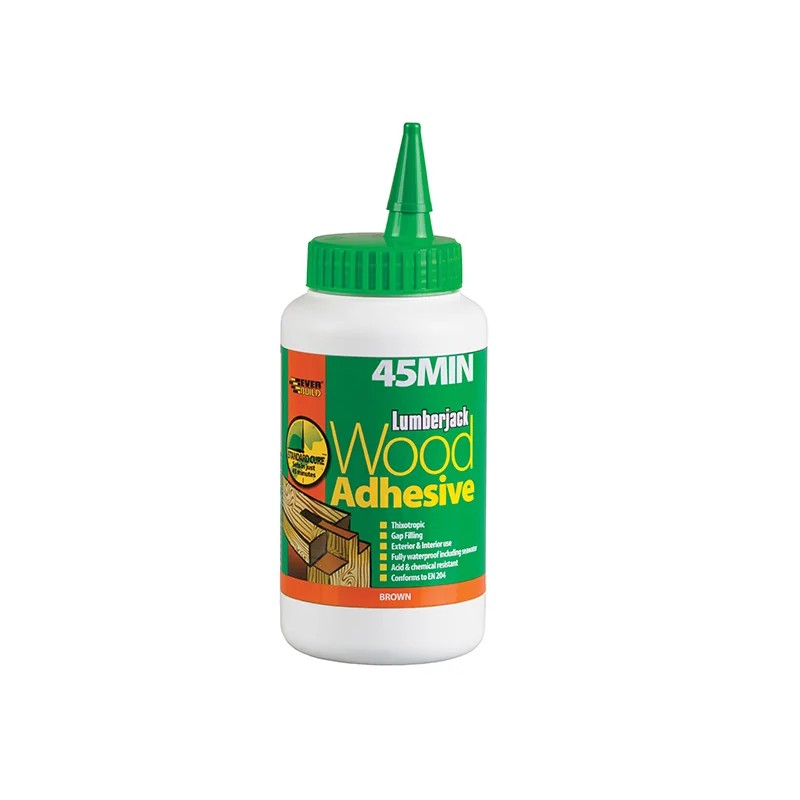 Everbuild Sika Lumberjack® 45 Min PU Wood Adhesive Liquid 750g - 484686
