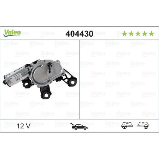 Valeo Front/Rear Wiper Motor Rear 404430