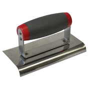 Faithfull Edging Trowel Soft Grip Handle 6 x 3in - FAISGTEDGESS