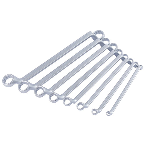 Elora Deep Crank Metric Ring Spanner Set 8 Piece