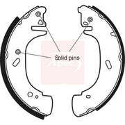 Apec Brake Shoe Set Axle Kit SHU533