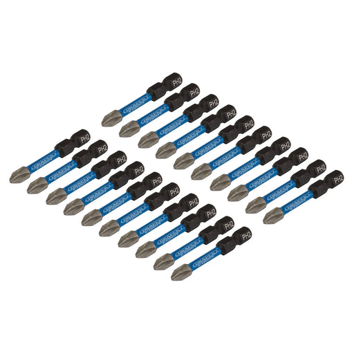 Draper Expert Impact Screwdriver Bits No.2 x 50mm (Pack of 20)